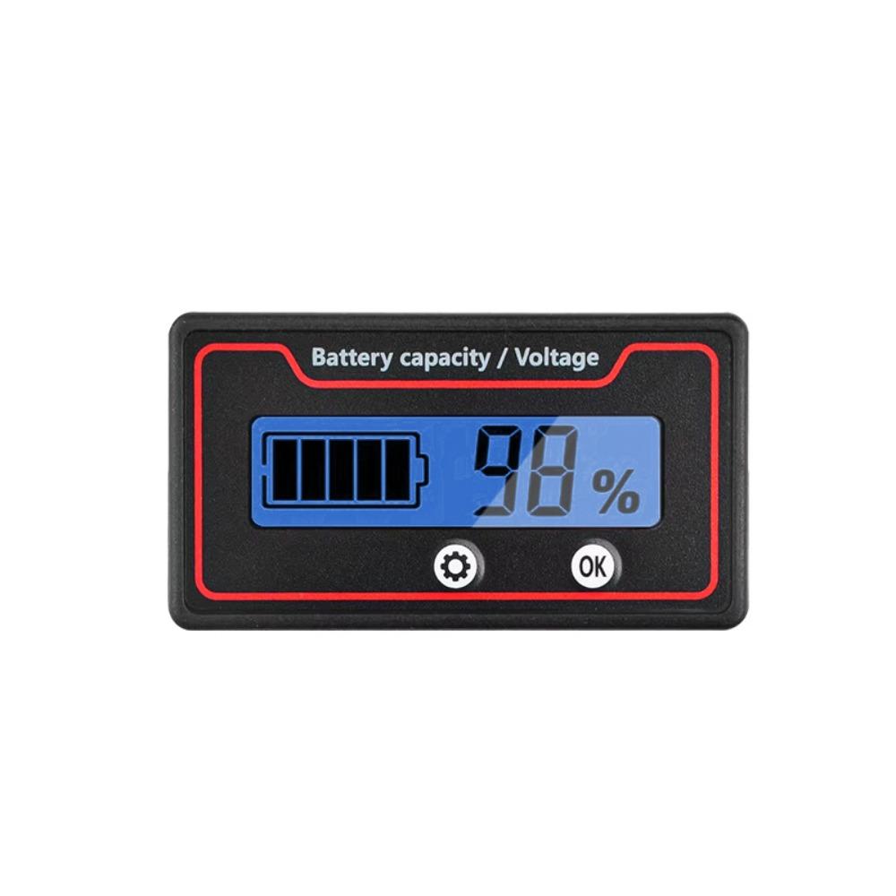 9-120V Battery Capacity Indicator LED Digital Battery Power Gauge  Lithium Battery