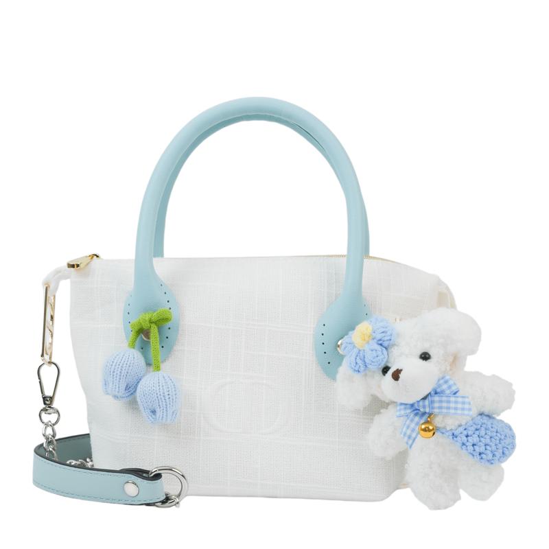 

DIOR Bag [Customized Cosmetic Bag] Coco Blue Polyester Fiber Simple Niche High-end Trend Commuting Exquisite Fashion Versatile Cute Style Fabric синий
