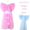Oversized Decorative Bowknot For Christmas Tree Nursery Wall Bridals Shower Birthday Party Backdrops Accessories