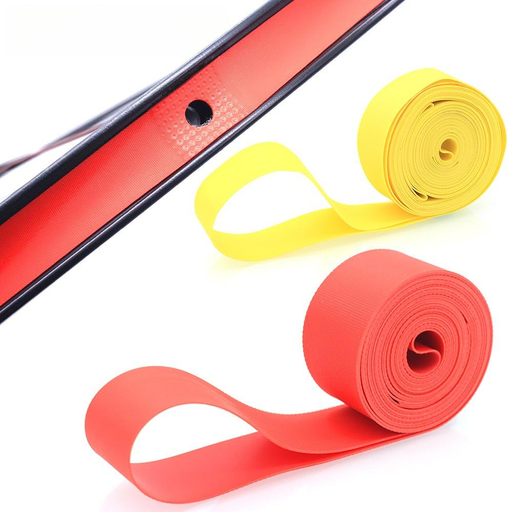 1 Pcs Bicycle Tube Premium PVC Rim Tapes Strips MTB Mountain Bike Road Bike Folding Tire Liner Cover 26 27.5 29 700c Inch