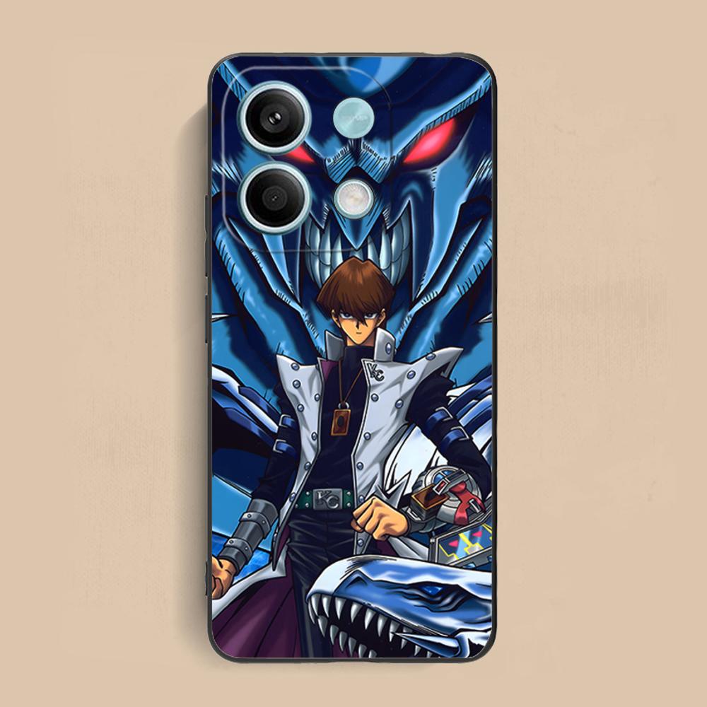 Yugioh Seto Kaiba Phone Case for Xiaomi Redmi Note 14 13 12 11 S Pro Plus 4G 5G Soft TPU Shockproof Cover