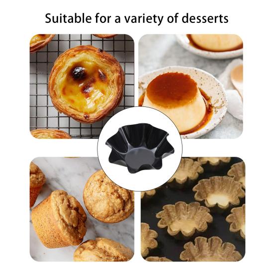 Tortilla Pan Set Tortilla Shell Pans Nonstick Carbon Steel Taco Salad Bowl Makers Flower-shaped Cake Mold