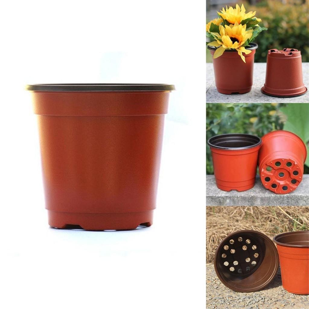 10/50/100pcs Plastic Seedling Pots With Strong Durability For Home And Garden Use**