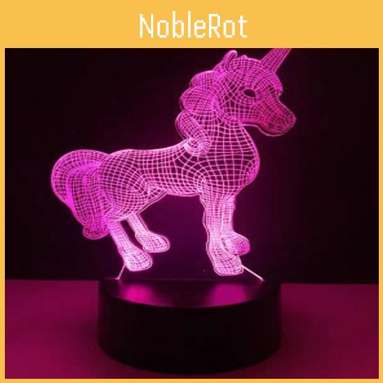 3d Led Acrylic Night Light Usb Touch Remote Control Atmosphere Lamp