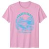 Pennsylvania Covered Bridge Keystone State US Landmark Unisexs Unisexs Graphic Tee