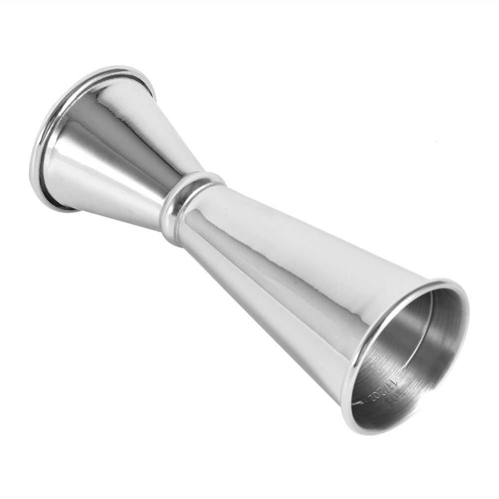 2pcs 304 Stainless Steel Double Jigger 1oz/2oz Bartending Tool Premium Cocktail Shaker Bar