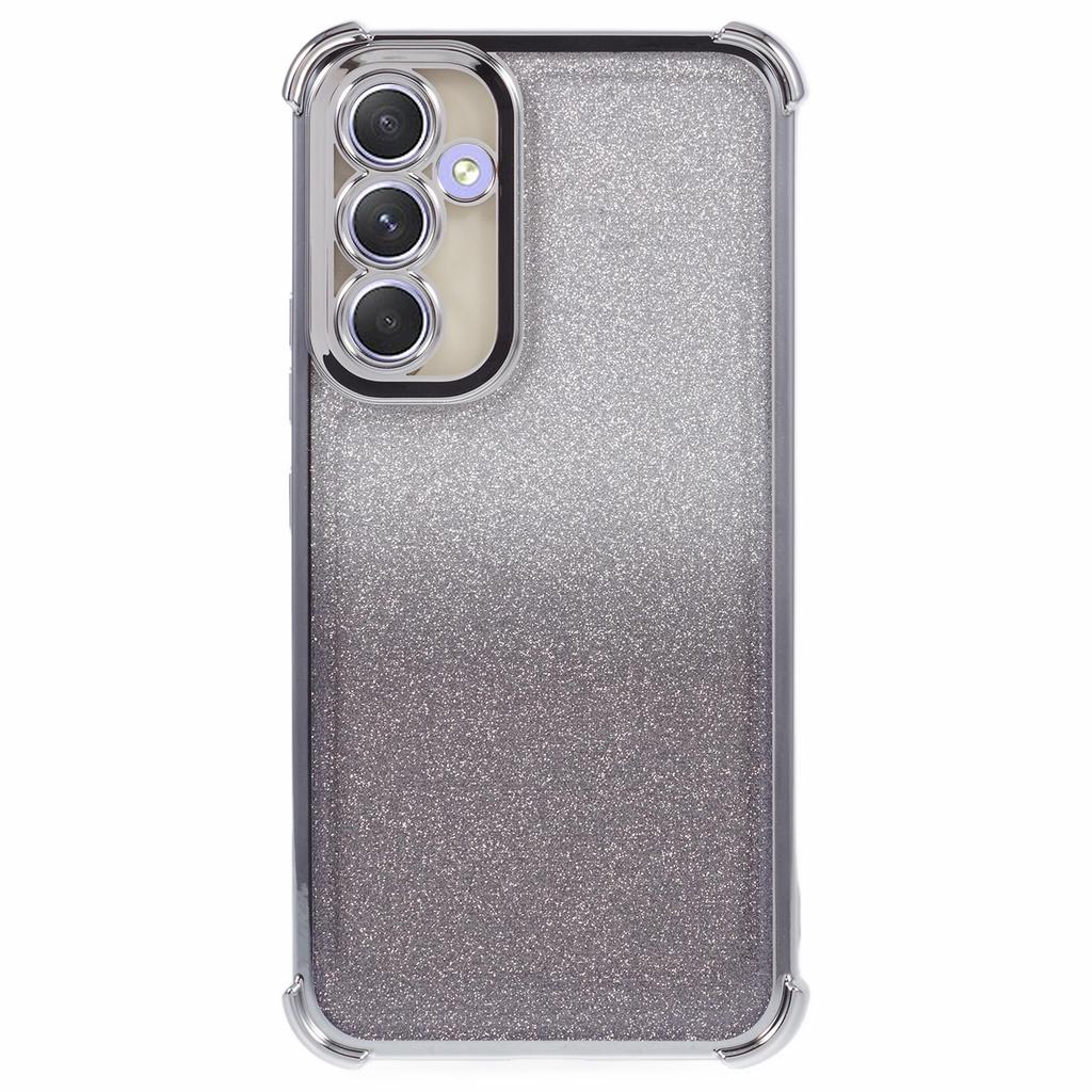 For Samsung Galaxy A55 5G Case Bling Glitter TPU Phone Cover Electroplating