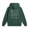 Li Ning Sports Life Collection Sweatshirt Unisex Green AWDU923-9