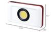 GENTOS GZ-316 LED Work Light, USB Rechargeable, 1200 Lumens, 8 Hours of Operation, Dustproof and Water Resistant, Uses Dedicated Rechargeable Battery