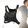 Water Resistant Multi-functional Chest Bag Adjustable Outdoor Chest Bag Running Vest Bag  Running