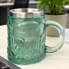 Sci-Fi Themed Insulated Mug Stainless Steel Coffee Beer Cup Movie Memorabilia Gift for Home Office