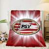 Coperta portatile/morbida con stemma PSV Eindhoven, coperta da letto, adatta per viaggi, campeggio, soggiorni, uffici, divani, regali per tifosi