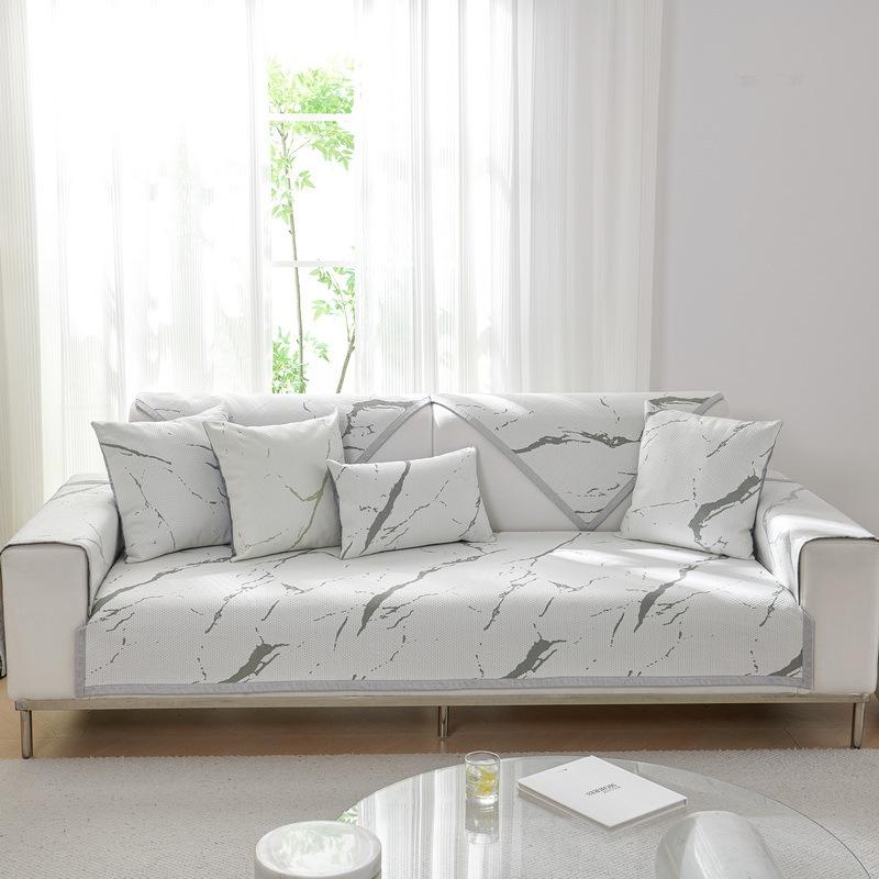 Summer Cool Sofa Cushion Sofa Seat Cushion for Summer High-Grade Straight Sofa Cover Cover Cloth