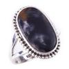 Natural Pietersite Gemstone Handmade 925 Solid Sterling Silver Ring Size 8 t0C45