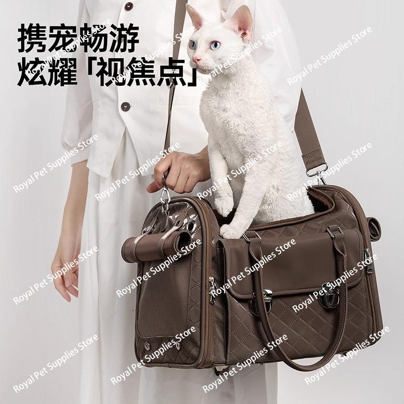 Pet Air Case Cat Bag Going Out Portable Backpack Dog Air Bag Kitten Boarding Bag