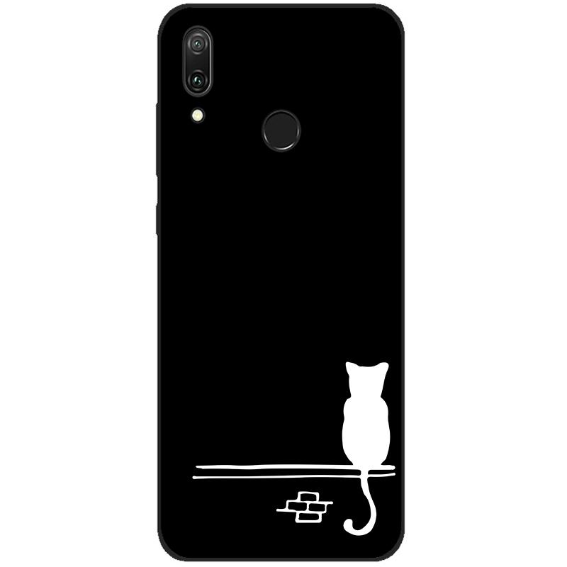 For Huawei Y7 2019 Case Y 7 2019 Silicone TPU Back Cover Protective Phone Case For Huawei Y7 Y7 Prime 2019 Bumper Fundas Coque