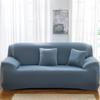 Elastic Sofa Slipcover Pure Color Universal Fit Full Wrap Couch Cover for Single Double 3 4 Seater Sofa