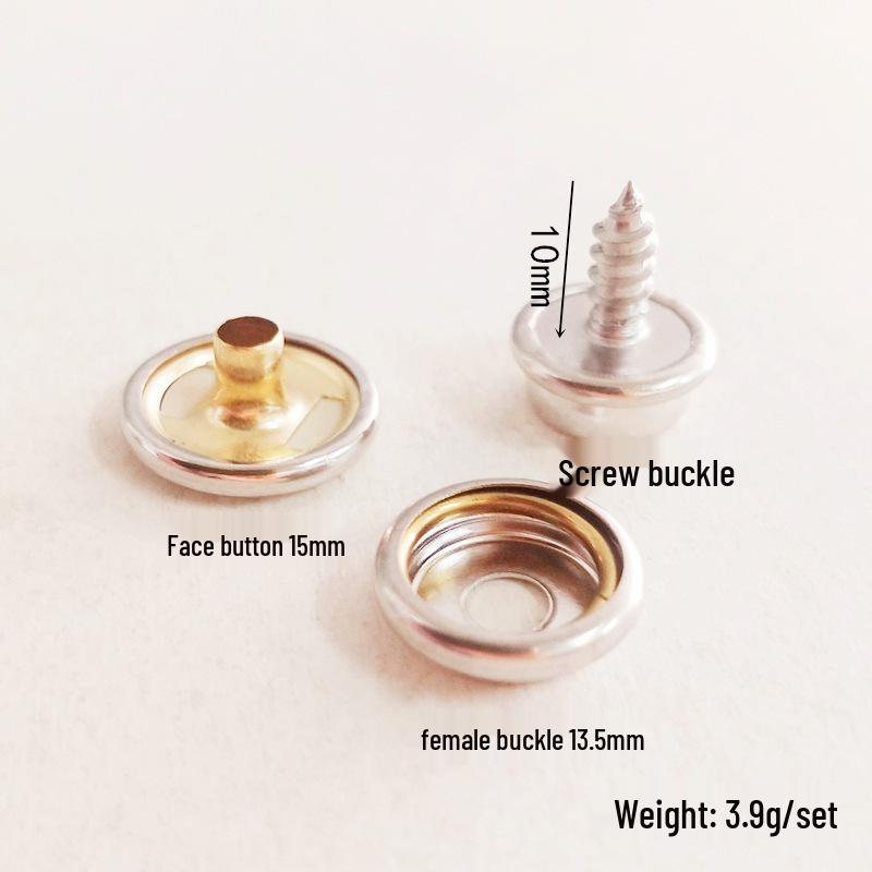 304 Stainless Steel Large Snap Fastener for Yacht, Tent, and Tarpaulin
