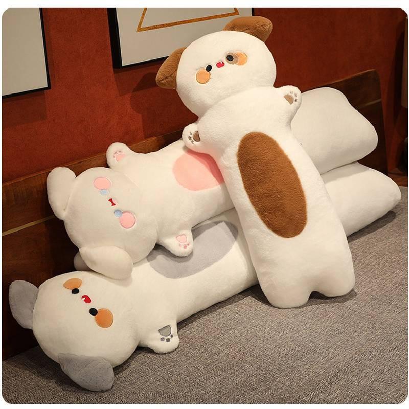 Long Plush Dog Pillow Toy Cartoon Stuffed Animal Doll Decoration Kids Gifts