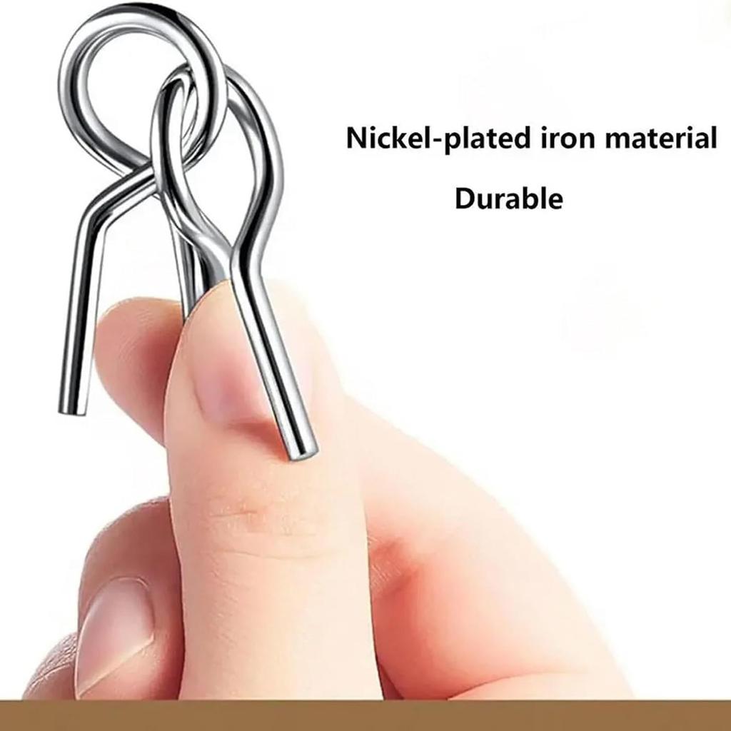 Anel de quebra-cabeça de metal, quebra-cabeças de metal, quebra-cabeças, brinquedos intelectuais educacionais, brinquedo de truque de anel chinês para festa, crianças e adultos