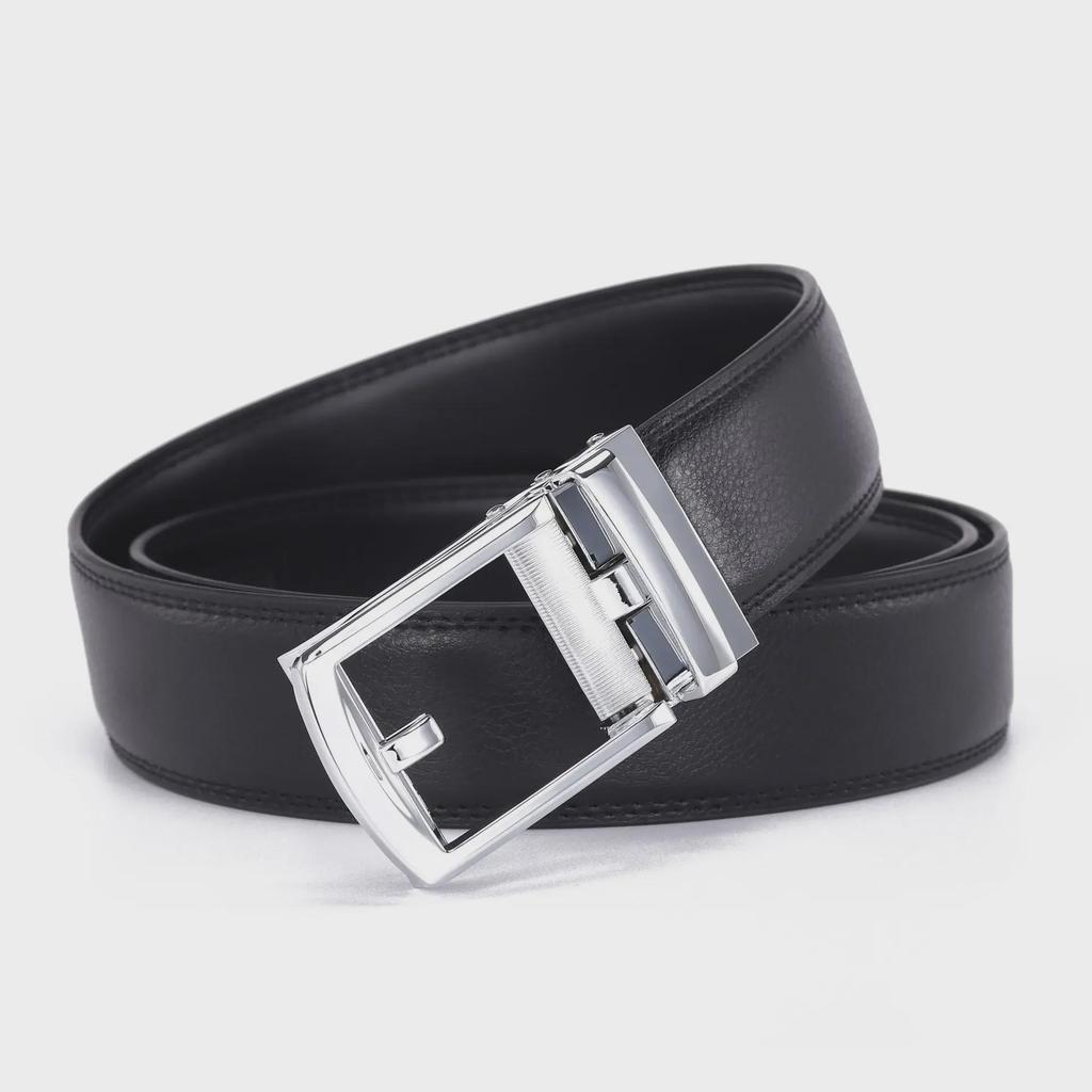 Men's 3.5CM High-End Automatic Belt Buckle - Simple & Youthful Design