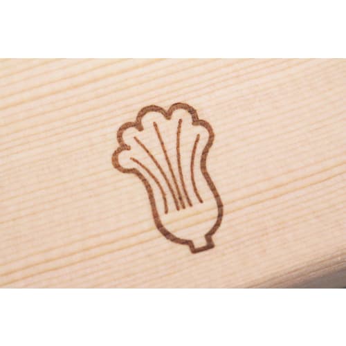 Ichihara Woodworks Wooden Cutting Board, Kifujin S, Thin, Wide, Anti-Warp, Small, 36 x 21 cm, 4971421031507