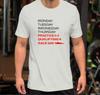 T-shirt för Tävlingsveckan för Racingfans – Träning Kvalificering Tävlingsdag Tee