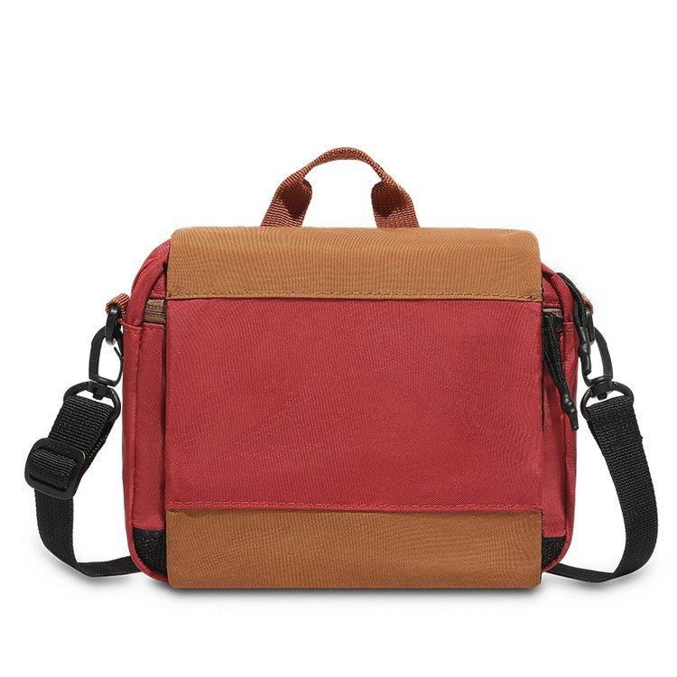 Einschulter-Umhängetasche, Lässige Mehrfarbige Damen-Tasche, Horizontale Quadratische Damen-Tasche