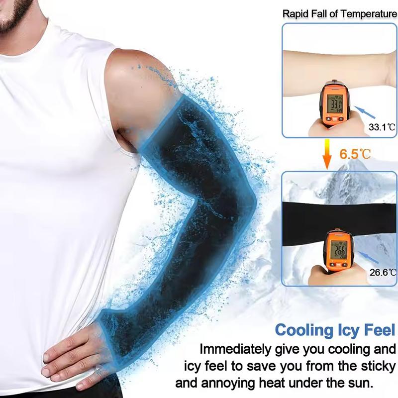 2pairs Arm Sleeves for Sun Protection Men's and Women's Elbow Sleeves for Outdoor Sports UV Protection Arm Sleeves