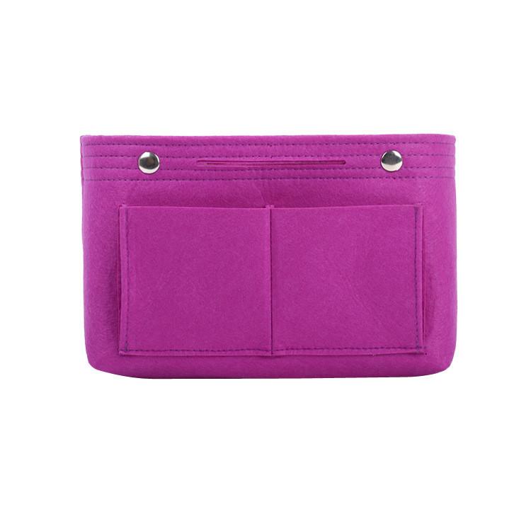 Makeup Organizer Bag With Non Woven Fabric For Travel And Desktop Storage