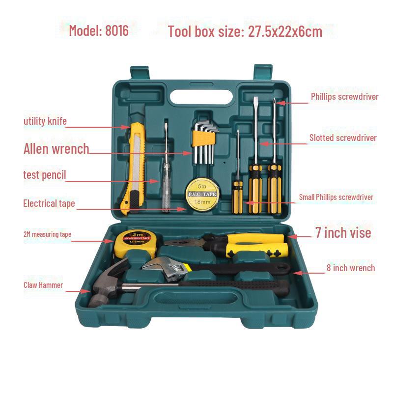 Multifunkční sada nářadí pro automobilové nouzové situace a domácnost