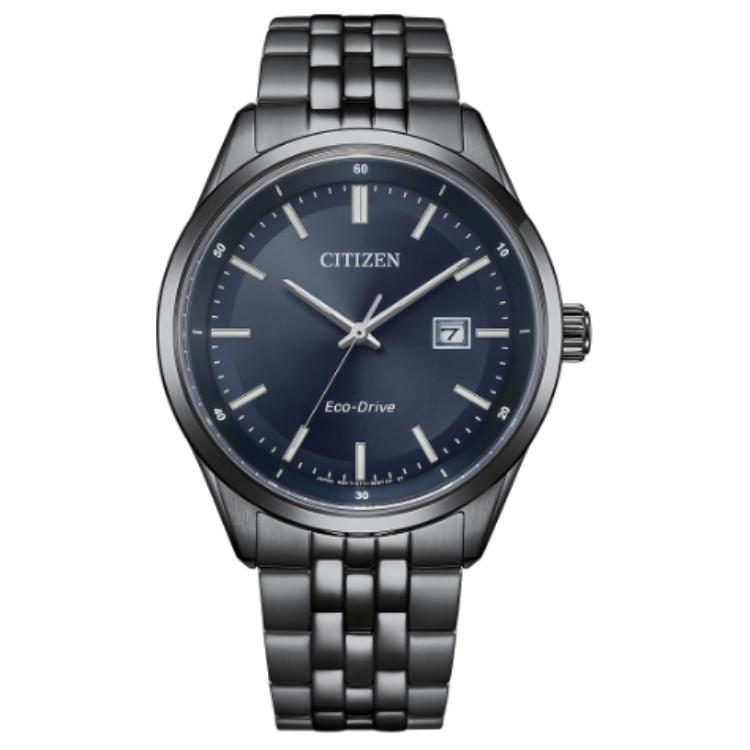 

CITIZEN Ecology Drive Collection 100m Waterproof Light Powered Quartz Movement Stainless Steel Strap BM7567-50L Blue Dial