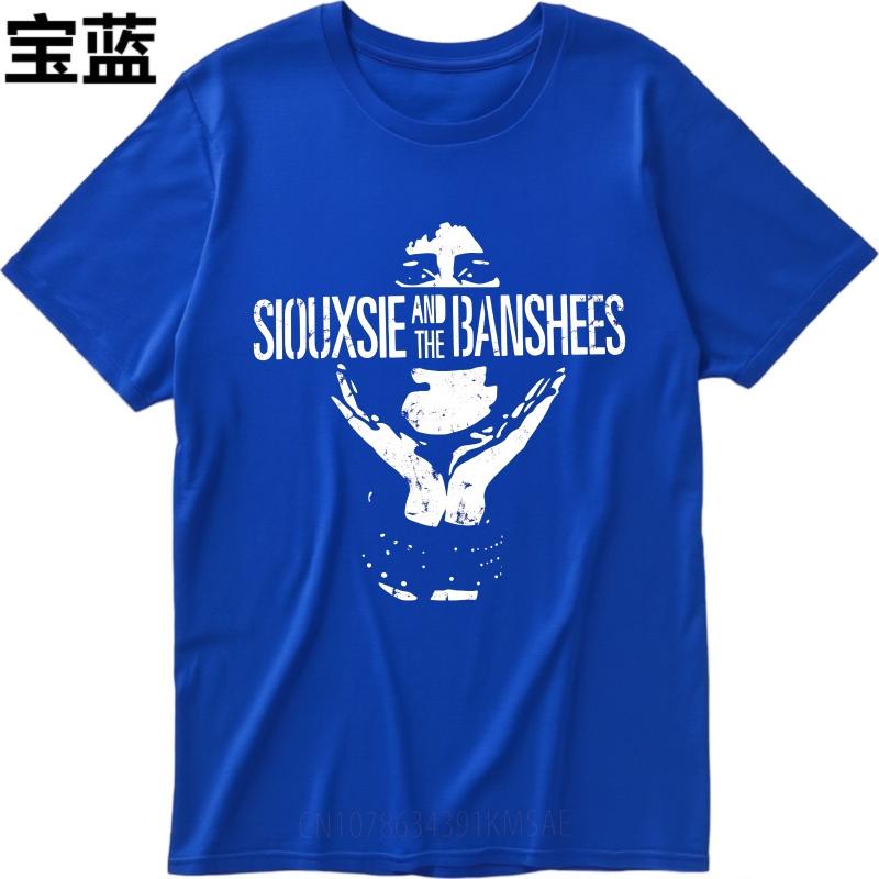 Graphic Summer Teenagers T Shirt Siouxsie And The Banshees Logo Design Short Sleeve Relaxed Fit Oneck Tee Shirt Cotton Tshirt