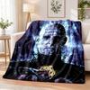 Hellraiser Pinhead Flannel Throw Blanket Soft Warm Cozy For Sofa Bed Indoor Home Bedroom Use