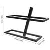 Wall Mounted Red Wine Bottle Holder Rack Storage Shelf for Household Kitchen Bar Decor
