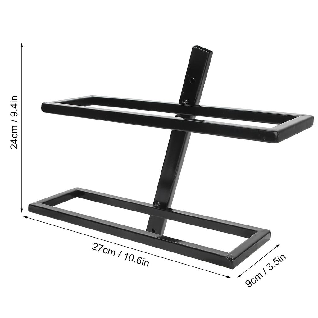 Wall Mounted Red Wine Bottle Holder Rack Storage Shelf for Household Kitchen Bar Decor