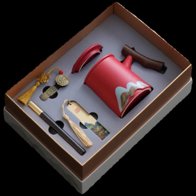 Guochao Cultural Cangmu Cup Business Gift Set
