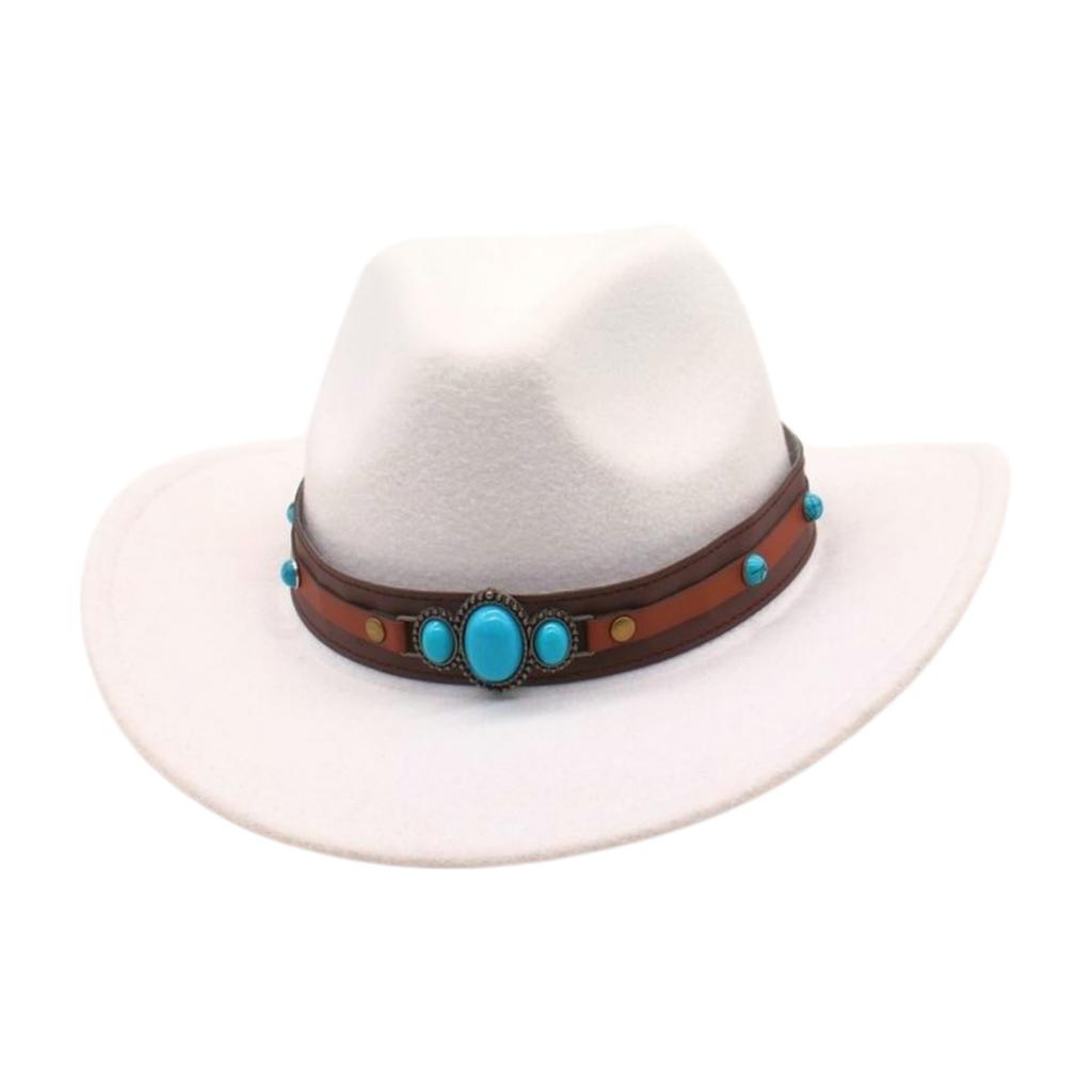 Children'S High-End Sense Of Ethnic Travel Hat, European, American And Western British Style Cowboy Hat, Men'S And Women'S Four-Season Top Hat