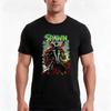 Spawn T-Shirt Sommer Lässig Baumwolle T-Shirt Übergroß Streetwear Oberteile Vintage Grafikdruck Lockere Passform Kurze Ärmel 100% Baumwolle