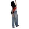 Light Blue High-Waisted Wide-Leg Jeans for Women - Trendy and Slimming Loose-Fit Casual Pants