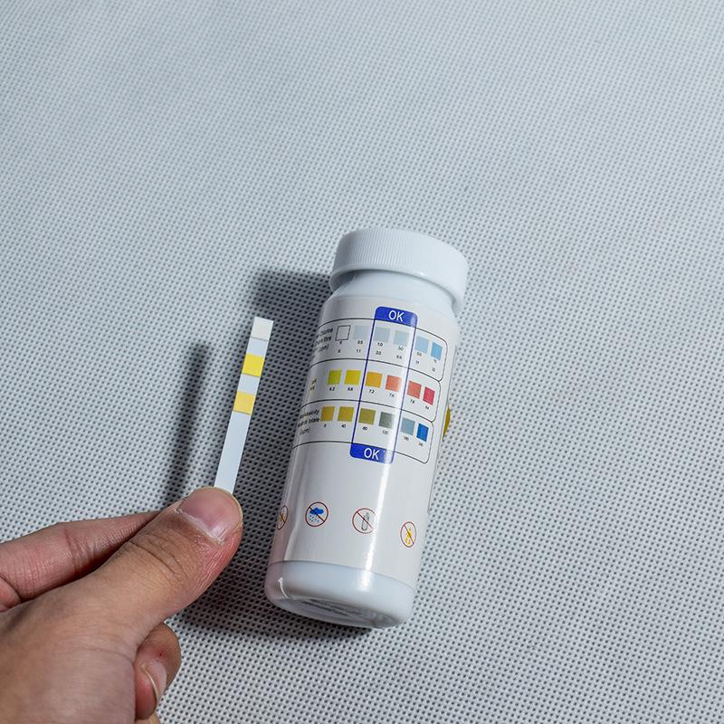 3-in-1 Pool Water Test Strips: Alkalinity, pH, and Chlorine Testing.