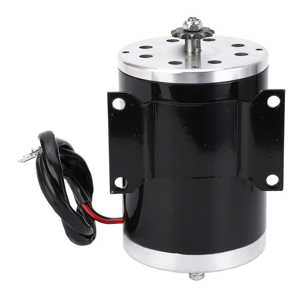 Elektrikli Scooter Bisiklet için Gaz Kolu ile 48V 1000W Yüksek Hızlı Fırçalı Motor 3000rpm Elektrik Motor Kontrol Cihazı Kiti