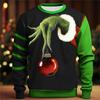 Graphic Squirrel Men's Fashion 3D Print Sweatshirt Holiday Vacation Sweatshirts Black Red Long Sleeve Crew Neck Print Designer