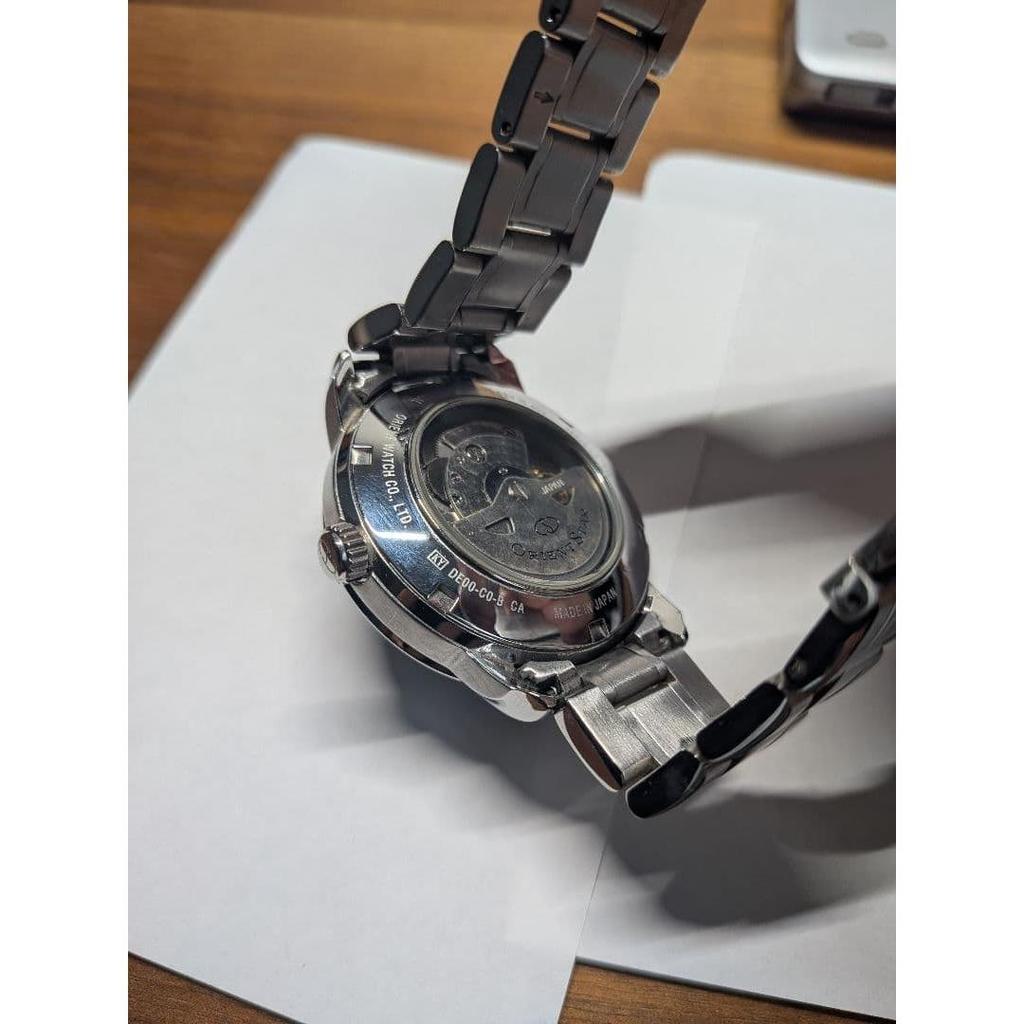Used ORIENT STAR Retrograde Automatic Watch Navy