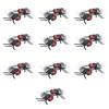 20pcs Plastic Simulated Flies Toy Halloween Party Joke Flies Model Toy Accessory SetFlies