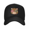 Unisex Women The Kanye Bear Retro Hats HipHop Baseball Caps Polyester Dad Hat Sun Caps Adjustable Sun Caps Summer