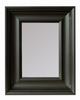 Lustro Drewniane Prostokątne Klasyczne 36X45 Cm Czarne Bd Art