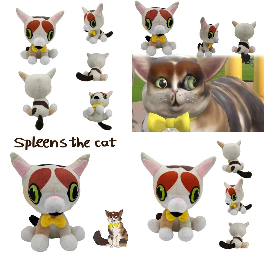Soft And Safe Spleens The Cat Plush Toy For A Comfortable Sleep