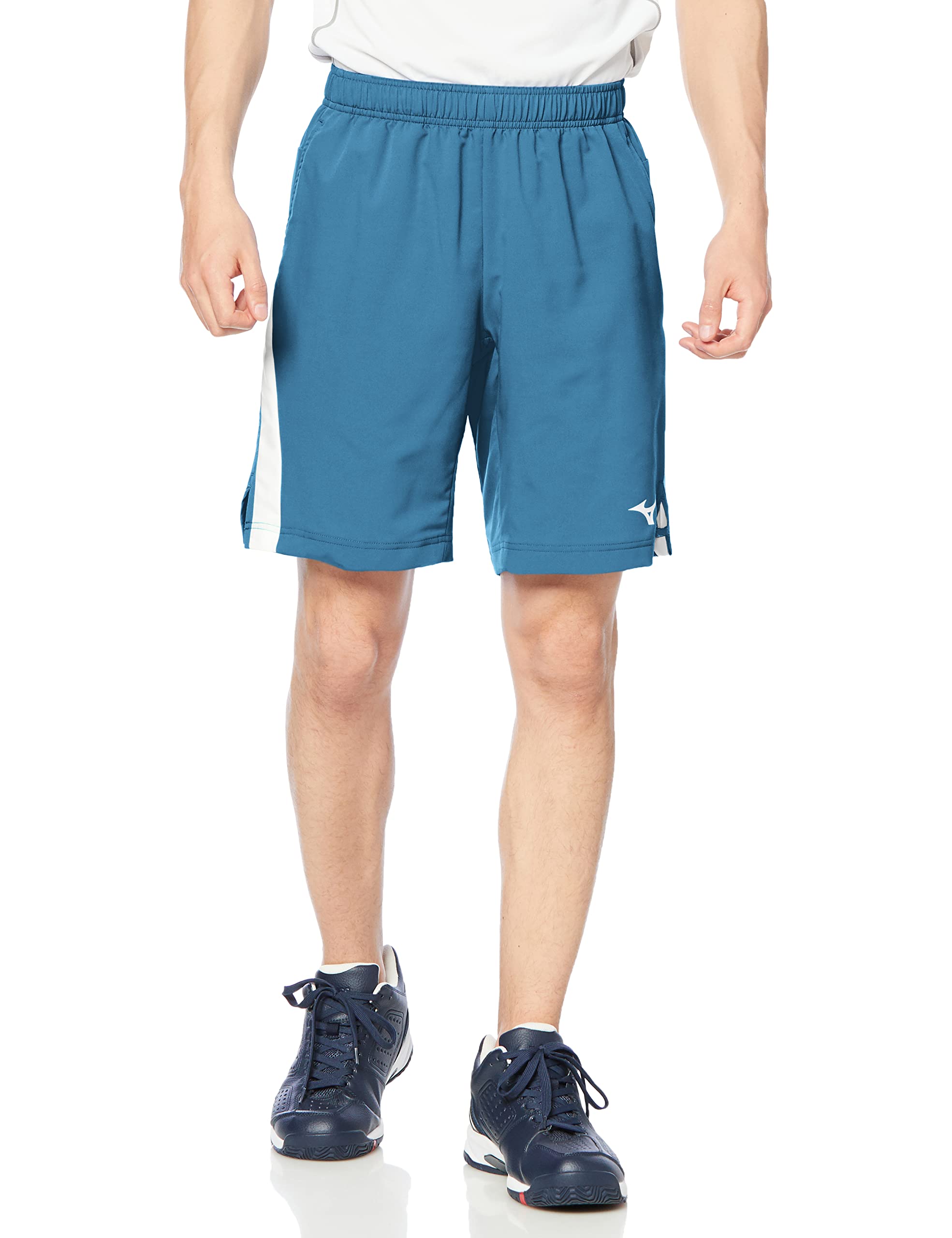 

Tennis Badminton Game Japan Badminton Association Officially Unisex 62JBB022 Blue XS [Mizuno] Pants, Shorts, Approved, Navy/White/White