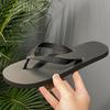 Men's Summer 2025 Non-Slip Flip-Flops: Trendy Outdoor Toe-Post Beach Sandals